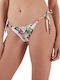 Bikini Slip με Κορδονάκια Πράσινο