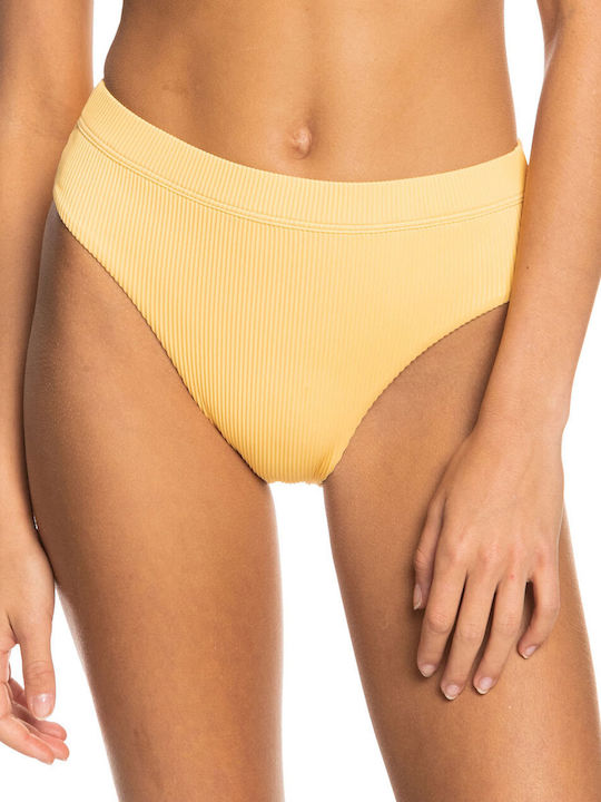 Roxy Bikini Slip High Waist Yellow