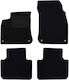 Rigum Set of Front and Rear Mats 4pcs for Volkswagen Touareg Porsche Cayenne 2018 Black