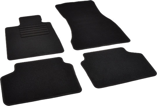 Rigum Set of Front and Rear Mats 4pcs for BMW Series 7 2015+ Black
