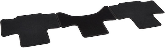 Rigum Rear Mats 3pcs for Volkswagen Transporter 2022+ Black