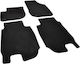 Rigum Set of Front and Rear Mats 4pcs for Honda HR-V 2022+ Black
