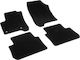 Rigum Set of Front and Rear Mats 4pcs for Citroen C3 Picasso 2009+ Black