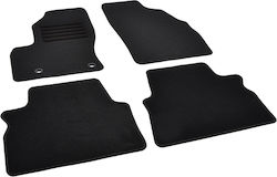 Rigum Σετ Μπροστινά και Πίσω 4τμχ για Ford C-Max 2003 2010 Μαύρα Rigum Σετ Μπροστινά και Πίσω 4τμχ για Ford C-Max 2003 2010 Μαύρα
