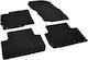 Rigum Set of Front and Rear Mats 4pcs for Mitsubishi Eclipse Cross 2018+ Black