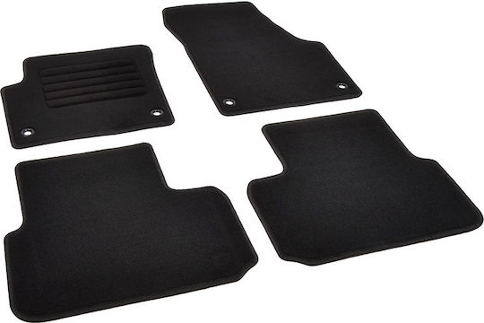 Rigum Set of Front and Rear Mats 4pcs for Land Rover Discovery Sport 2015 Black