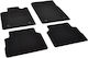 Rigum Set of Front and Rear Mats 4pcs for Opel Vectra 2002 2008 Black
