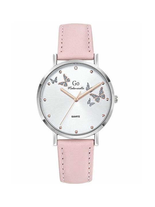 GO Mademoiselle Pink Leather Strap