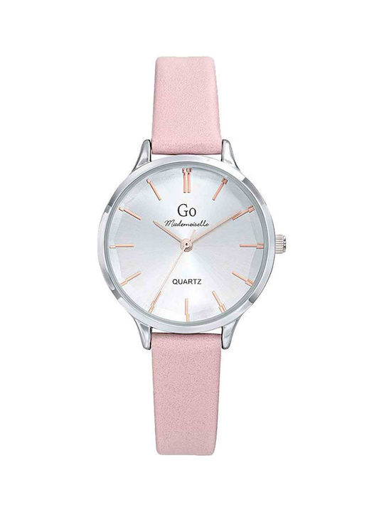 GO Mademoiselle Pink Leather Strap