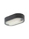 Vito Επιτοίχια Εξωτερική Πλαφονιέρα LED IP65 15W με Φυσικό Λευκό Φως 21.5x5.9x5.9εκ.