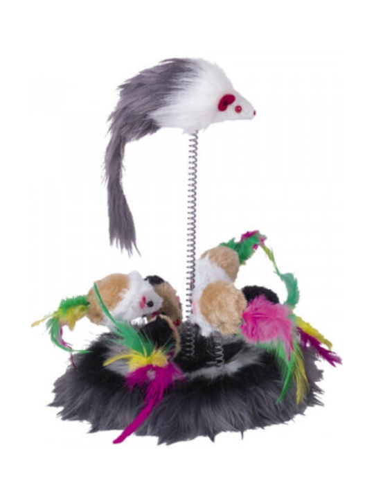 Nobby Cat Toy with imaginative furry mice and fantastic colours NOBBY