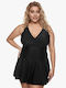 Rochie Costum de baie Cloche negru