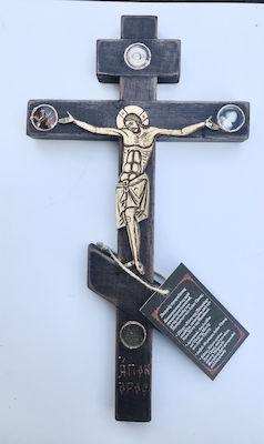 Handgefertigtes Holzkreuz vom Berg Athos