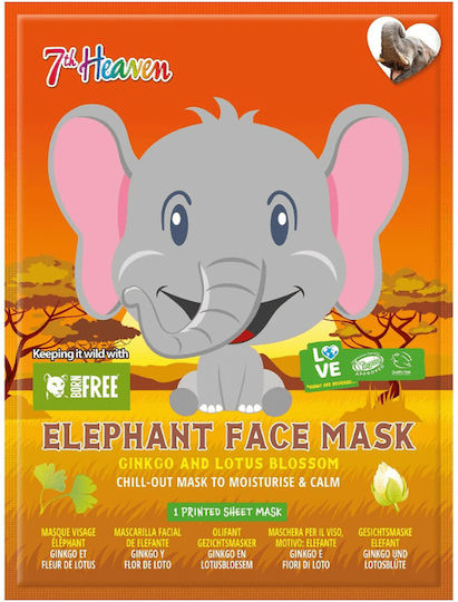 7th Heaven Mască Pentru Față Cearșaf Elefant 28gr