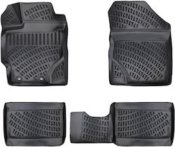 Bosse Set Față și Spate 4 Bucăți Pentru Toyota Yaris 2013-2020 Negre Bosse Set Față și Spate 4 Bucăți Pentru Toyota Yaris 2013-2020 Negre