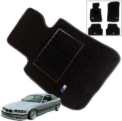 Bosse Set Front and Back 4pcs for BMW E36 Black
