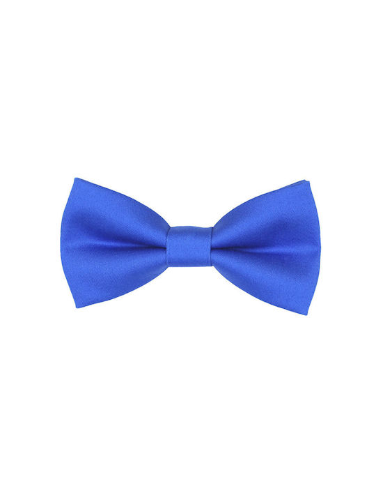 Handmade Children's Bow Tie Blue Electric 7 to 14 Years old