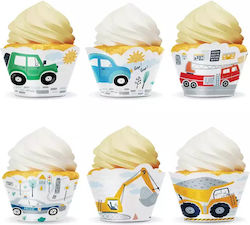 Cup Cake Wrappers, 6 pcs.