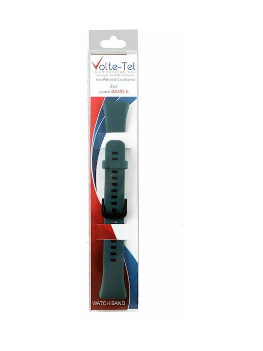 Volte-Tel Каишка Силикон Тъмнозелено (Хонор Банд 6) 8330353