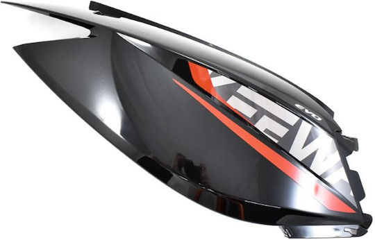 Keeway Right Motorcycle Side Plastic for Keeway F-Act Black 1pcs