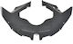 Keeway Back Motorcycle Speedometer Cover for Keeway Silverblade Black 1pcs