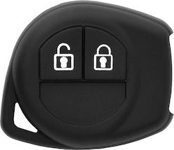 Car Key Cover Case Key Case for Suzuki / Opel / Fiat Black 1018.01