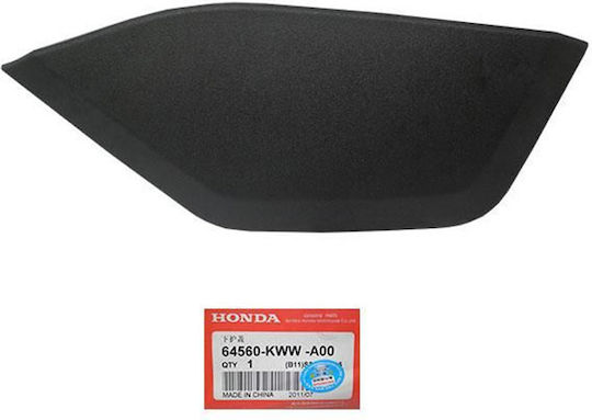 Honda Δεξί Πλαϊνό Πλαστικό Μοτοσυκλέτας για Honda Wave Μαύρο