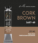 Scale Colour : Artist Range : CORK BROWN 20ML