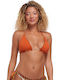 Bikini Triangle B Cup With Padding Orange