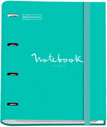 Miquelrius Clipboard with 4 Rings for Paper A4 Pink Emotions 1pcs