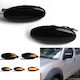 Пластмасови Флашове Крила Nissan Navara D22 Np300 1998-2005 LED Динамични Тъмни 2 Бройки