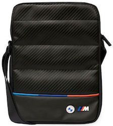 BMW Tricolor Carbon Τσάντα Υφασμάτινο Μαύρο (Universal 10")