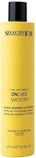 Selective Professional Oncare Smooth Shampoos Reconstruction/Nourishment & Hydration for All Hair Types 275ml