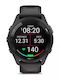 Garmin Waterproof Smartwatch with Heart Rate Monitor (Black/Powder Gray)