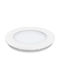 Fos me Round Metallic Recessed Spot with Integrated LED and Warm White Light White 12x12cm. 1pcs