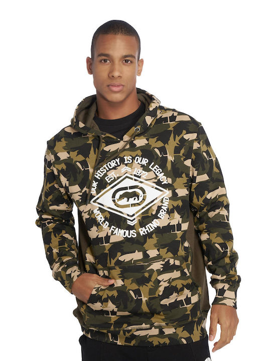 ECKO UNLTD. MEN HOODIE INGLEWOOD CAMOUFLAGE Ecko Unltd. camouflage brown ECKOHD1038CAMO