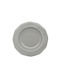 Ankor Premium Classic Plate Soup made of Porcelain Gray with Diameter 23cm