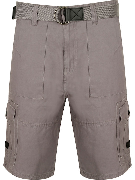 Dissident Palmas Shorts mit gewebtem Gürtel 1G10638 - Graphitgrau