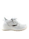 Antonio Shoes Sneakers Silver / White