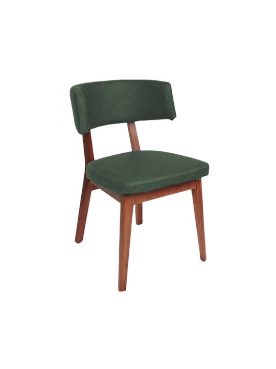 Perry Kitchen Velvet Chair Green, Karydi 50x57x82cm