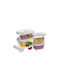 Status Set 5pcs Containers General Use with Airtight Lid Plastic Orange