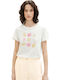 Γυναικείο T-shirt Whisper White