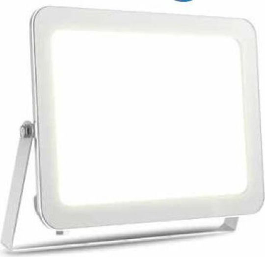 Fos me Super Slim Στεγανός Προβολέας LED 150W Ψυχρό Λευκό 6500K IP65
