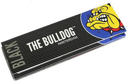 The Bulldog Amsterdam Schwarze Zigarettenpapiere Χαρτάκια 1+1/4 32 Blätter