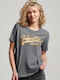 Superdry Damen T-shirt Rich Charcoal Marl
