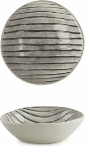 Synchronia Dekorative Schüssel Keramik Gray 6x6cm 1Stück