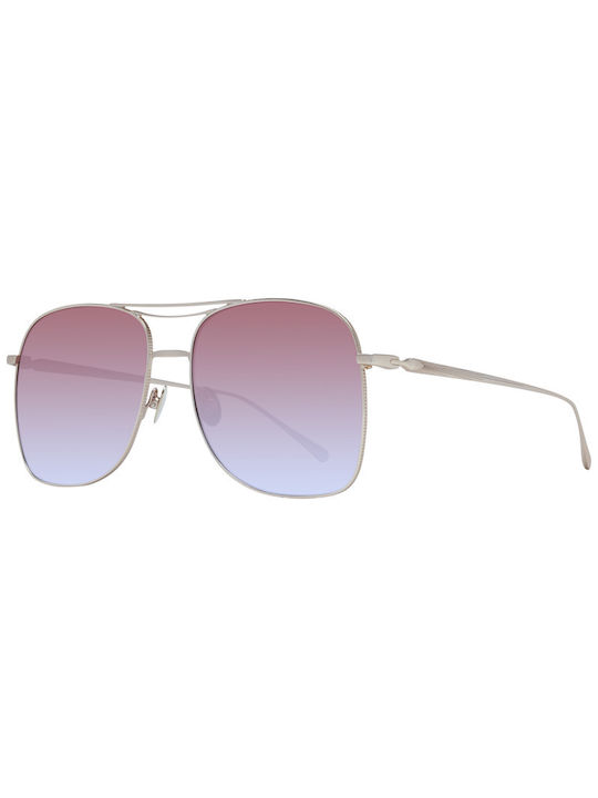 Scotch & Soda Women's Sunglasses with Silver Metal Frame and Multicolour Gradient Lenses SS5011 402
