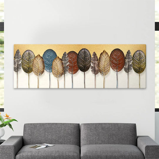 Megapap Autumn Leaves Gemälde auf Leinwand 140x70cm