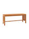 Bench Outdoor Wooden 110x35x45cm