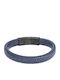 Senza Men's Leather Bracelet 21cm